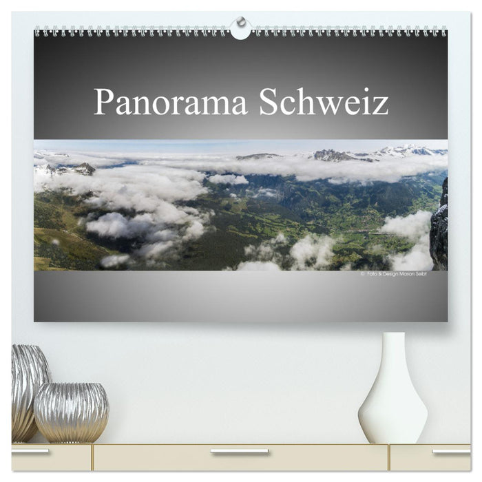 Panorama Schweiz (CALVENDO Premium Wandkalender 2025)