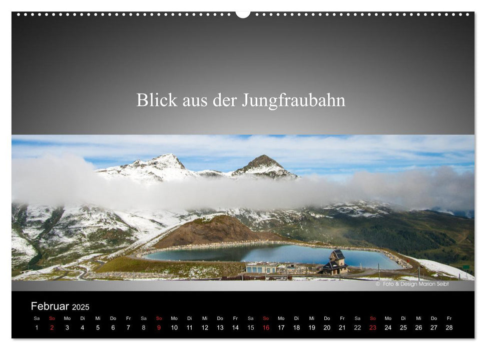 Panorama Schweiz (CALVENDO Premium Wandkalender 2025)