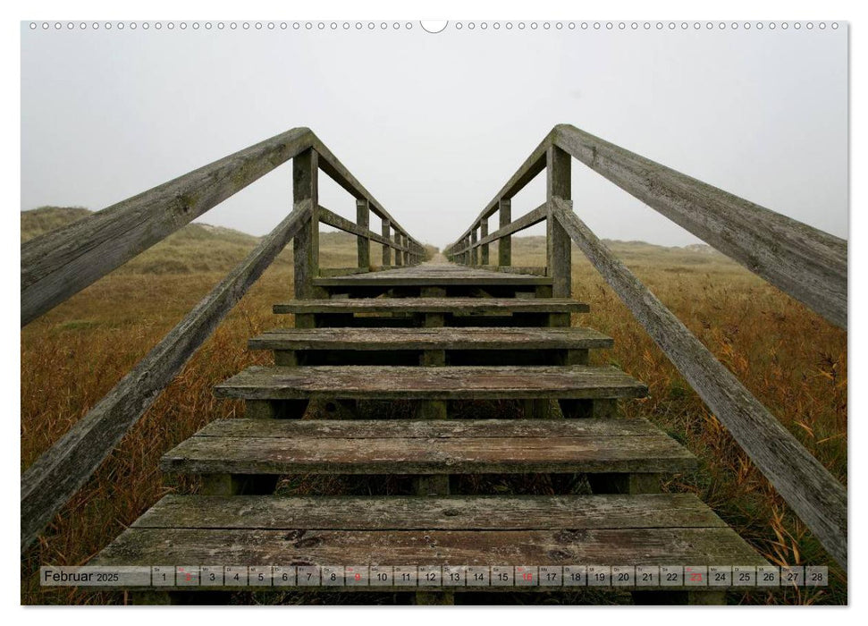 ST. PETER-ORDING PURistisch (CALVENDO Premium Wandkalender 2025)