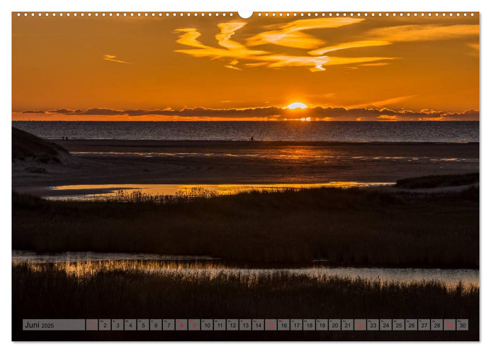 ST. PETER-ORDING PURistisch (CALVENDO Premium Wandkalender 2025)