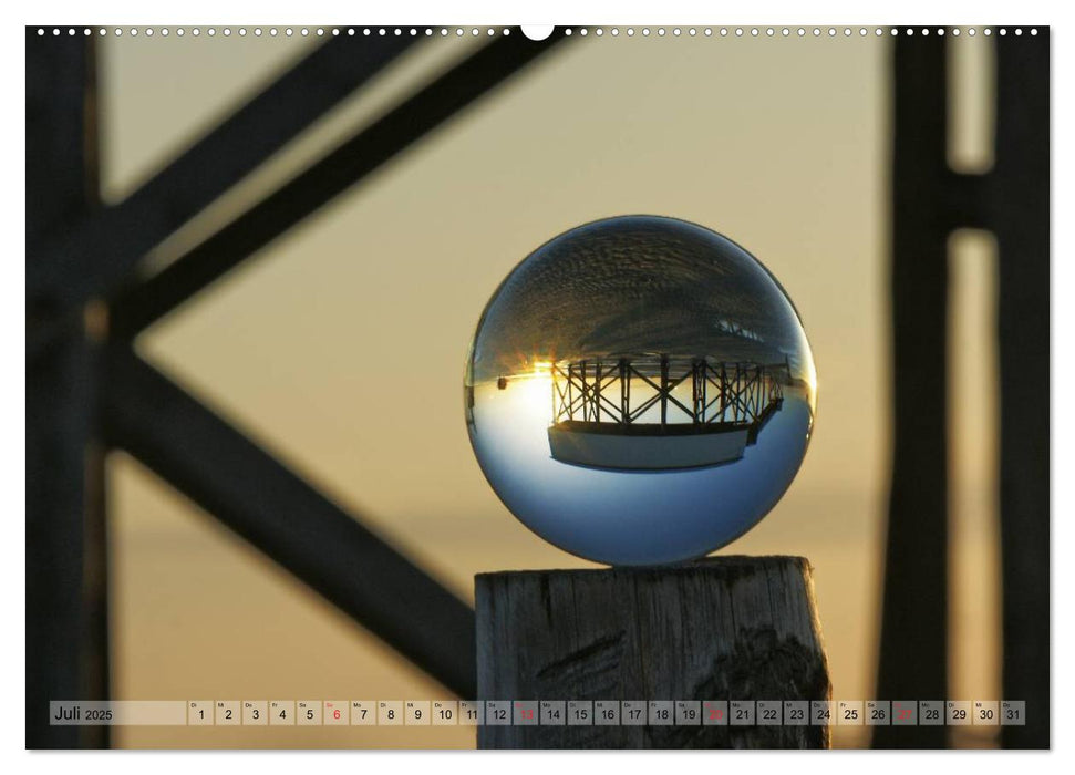 ST. PETER-ORDING PURistisch (CALVENDO Premium Wandkalender 2025)