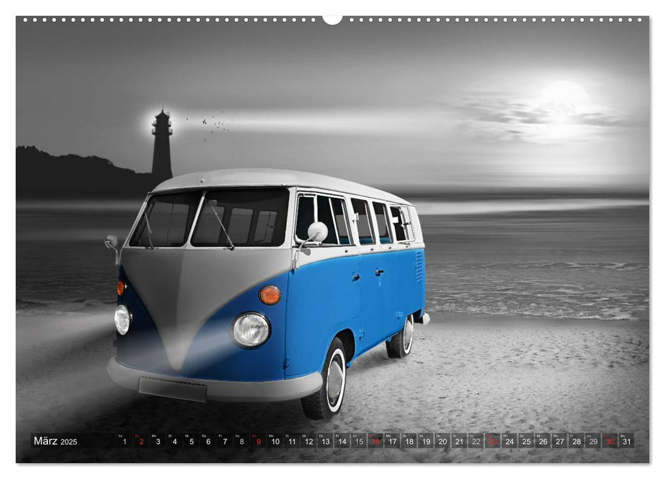 Oldtimer auf Reisen (CALVENDO Premium Wandkalender 2025)