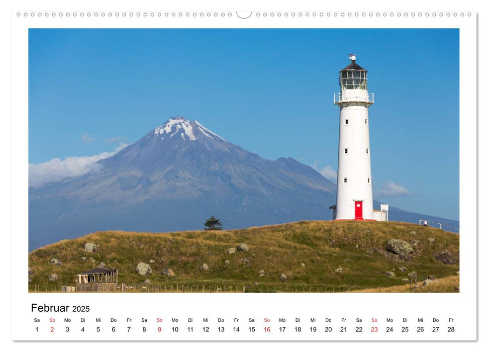 Neuseeland - ein Naturparadies (CALVENDO Premium Wandkalender 2025)