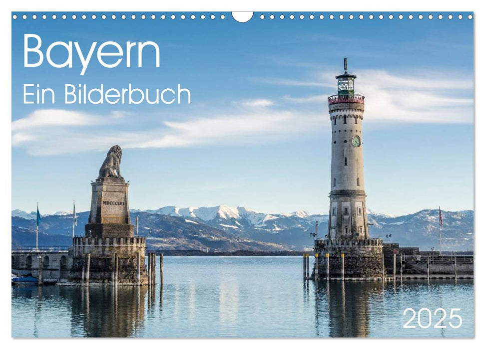 Bayern - Ein Bilderbuch (CALVENDO Wandkalender 2025)