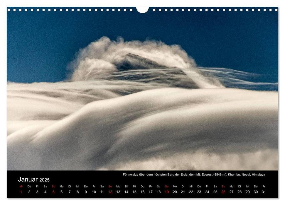 Wolken - dem Himmel so nah (CALVENDO Wandkalender 2025)