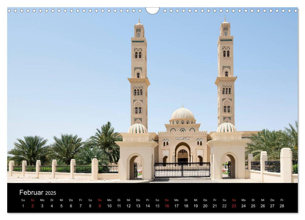 Oman - Perle der arabischen Halbinsel (CALVENDO Wandkalender 2025)