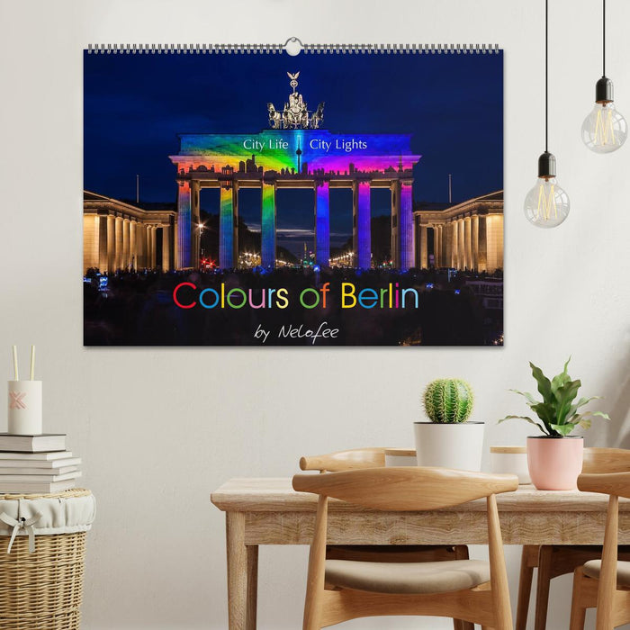 Colours of Berlin (CALVENDO Wandkalender 2025)