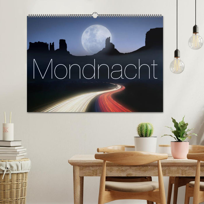 Mondnacht (CALVENDO Wandkalender 2025)