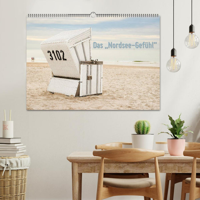 Das "Nordsee-Gefühl" (CALVENDO Wandkalender 2025)