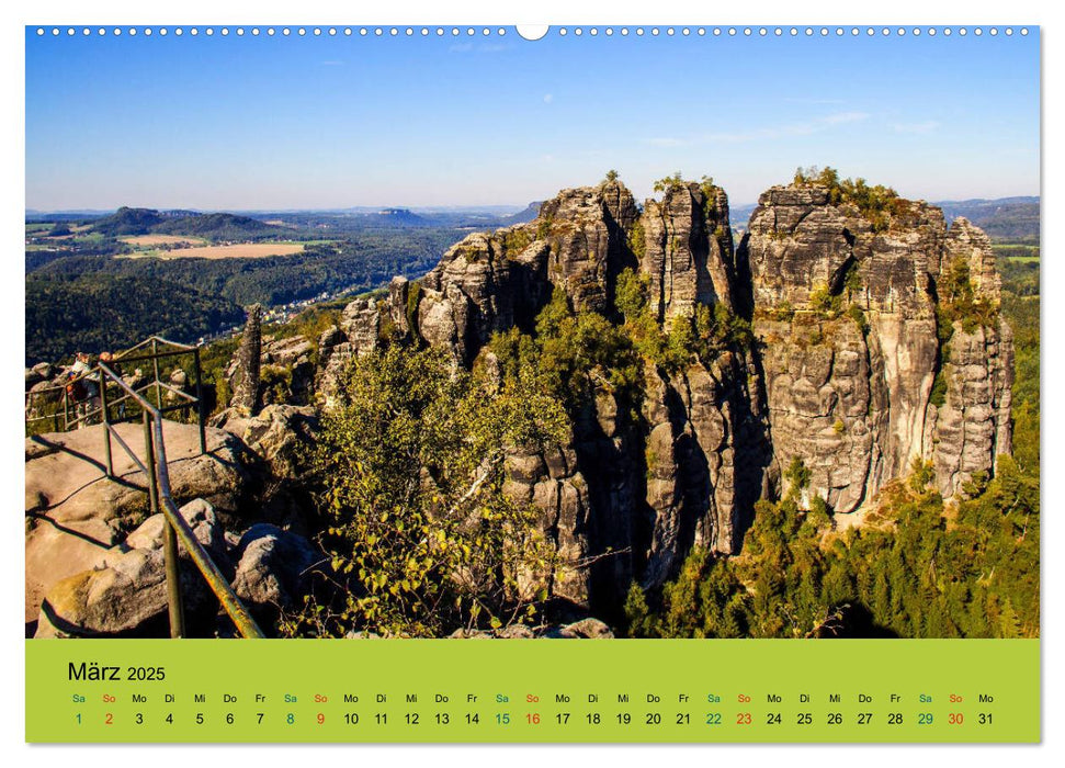 Im Elbsandstein - Sächsisch-böhmische Schweiz (CALVENDO Wandkalender 2025)