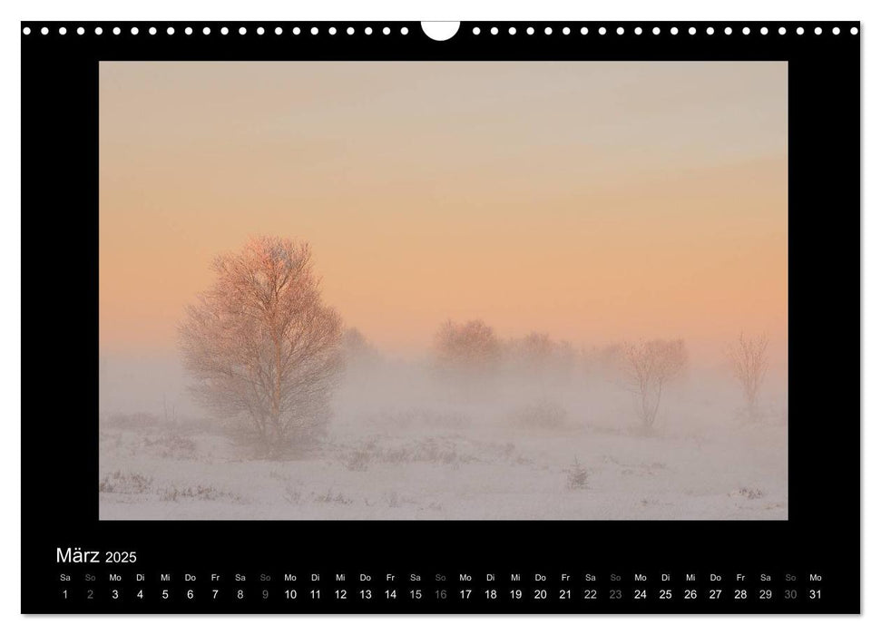 Hohes Venn und Ardennen (CALVENDO Wandkalender 2025)