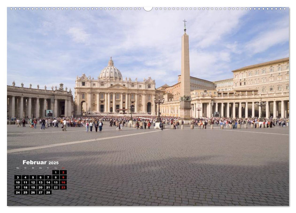 Rom, Augenblicke in der Ewigen Stadt (CALVENDO Wandkalender 2025)