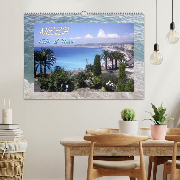 Nizza, Côte d'Azur (CALVENDO Wandkalender 2025)