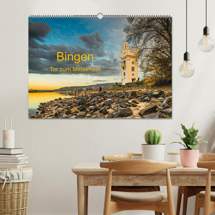 Bingen - Tor zum Mittelrhein (CALVENDO Wandkalender 2025)
