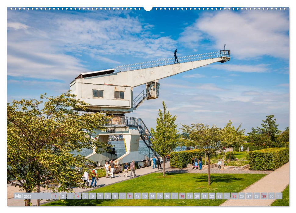 Bingen - Tor zum Mittelrhein (CALVENDO Wandkalender 2025)