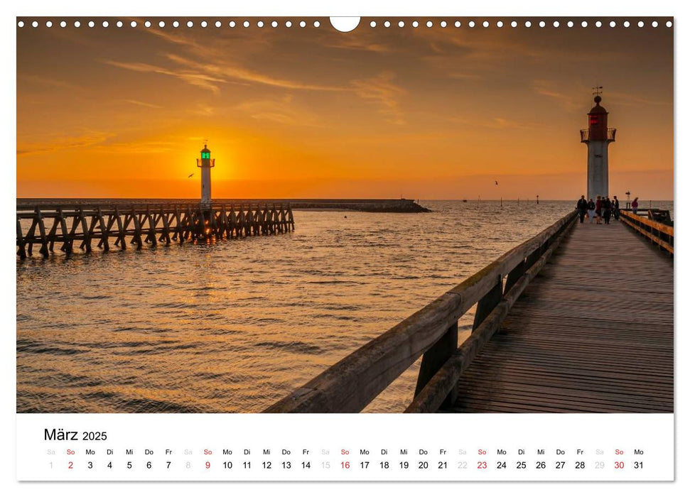 Traumhafte Normandie (CALVENDO Wandkalender 2025)