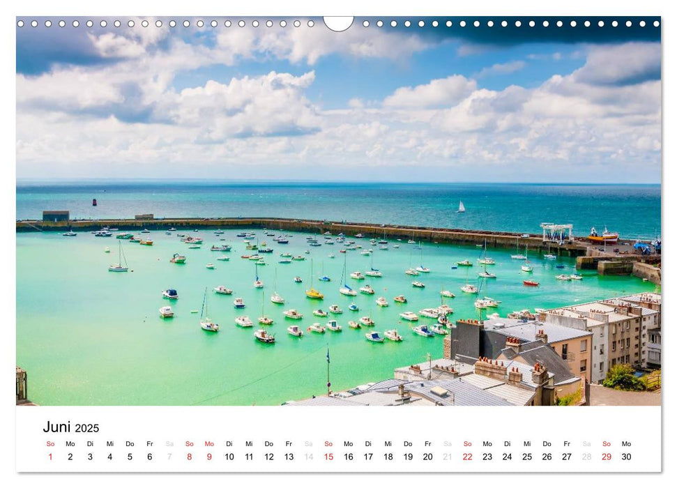 Traumhafte Normandie (CALVENDO Wandkalender 2025)