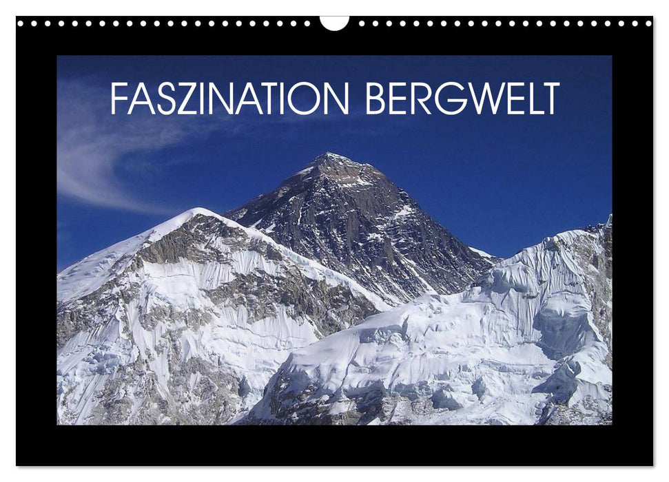 Faszination Bergwelt (CALVENDO Wandkalender 2025)
