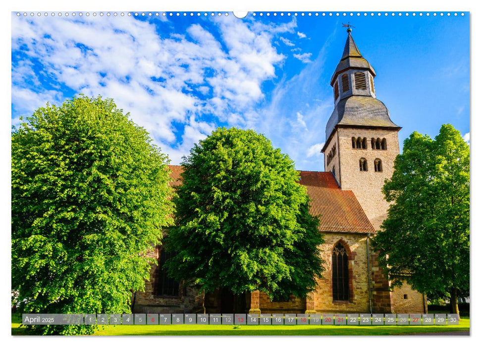 Ein Blick auf Hofgeismar (CALVENDO Wandkalender 2025)