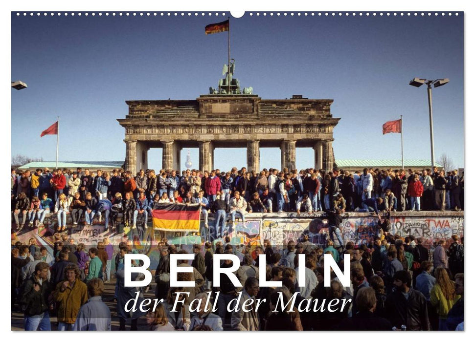 Berlin - der Fall der Mauer (CALVENDO Wandkalender 2025)