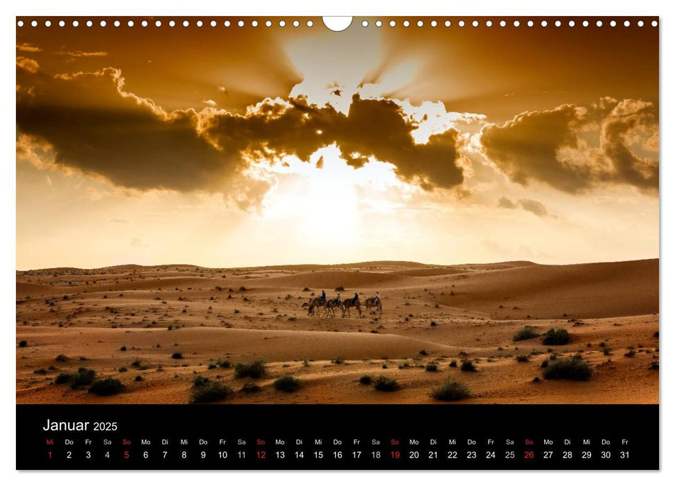 Oman - Die Wüste Wahiba (CALVENDO Wandkalender 2025)