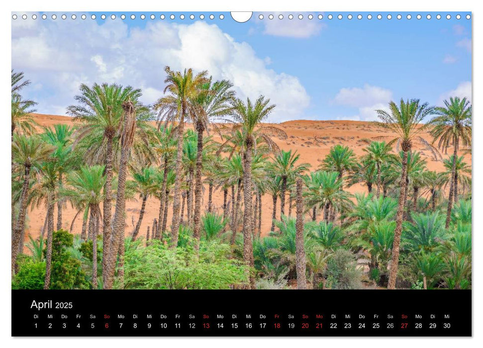 Oman - Die Wüste Wahiba (CALVENDO Wandkalender 2025)