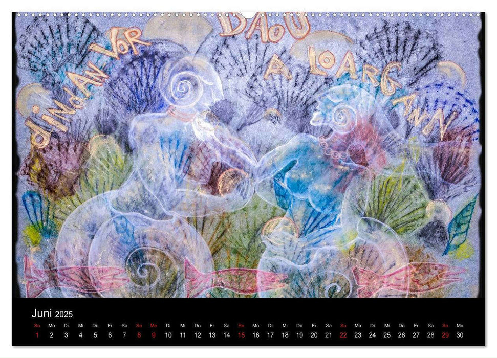 Von Meerfrauen und Meermännern (CALVENDO Wandkalender 2025)