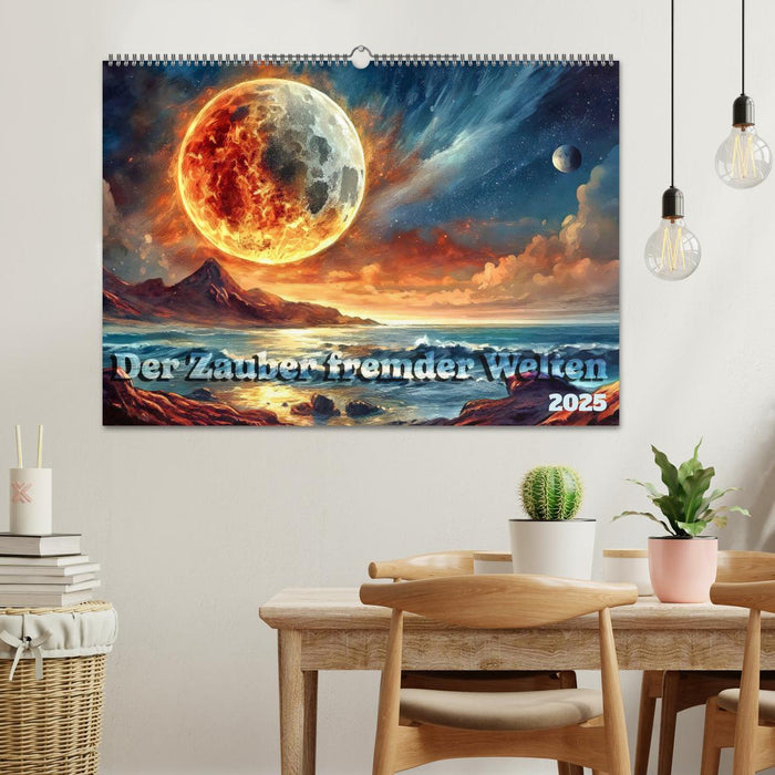 Der Zauber fremder Welten (CALVENDO Wandkalender 2025)