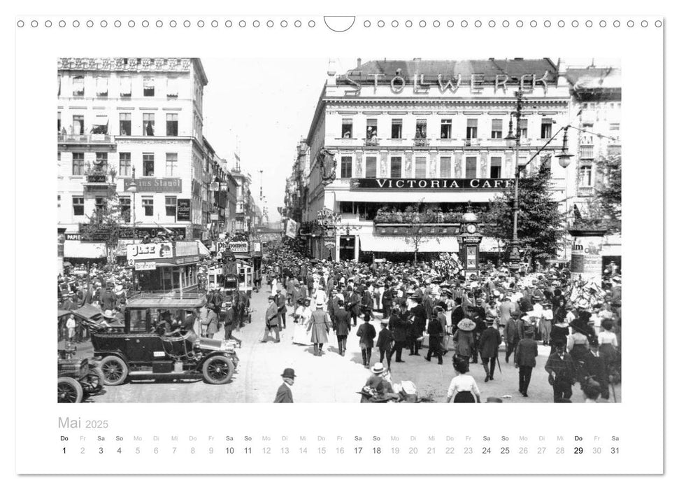 Weltstadt Berlin um 1900 - Fotografie von Haeckel / ullstein bild collection (CALVENDO Wandkalender 2025)