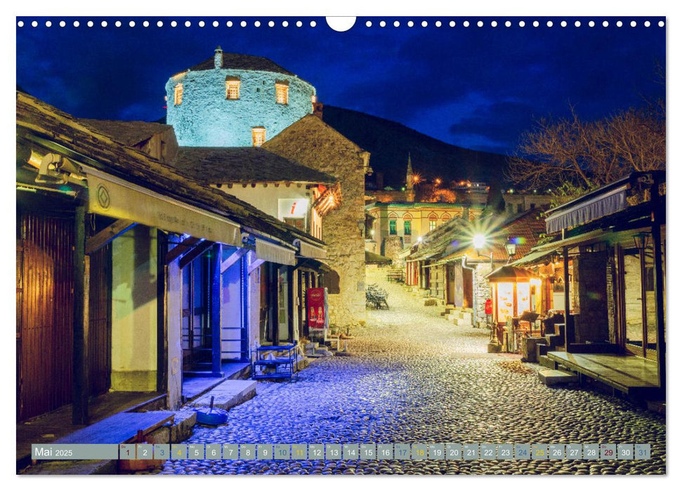 Die Altstadt von Mostar (CALVENDO Wandkalender 2025)