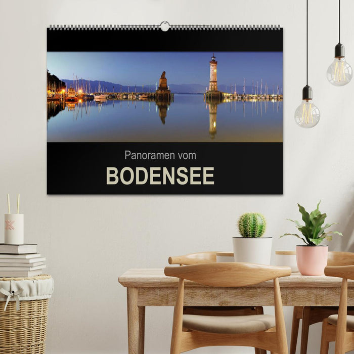 Panoramen vom Bodensee (CALVENDO Wandkalender 2025)