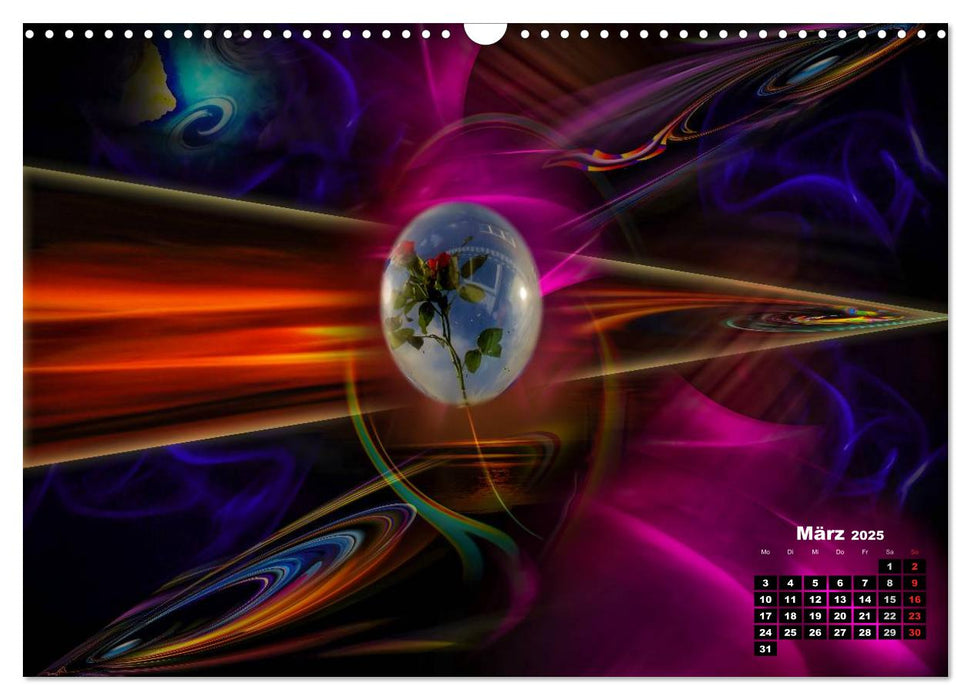 Unsere Welt voller Geheimnisse - Digitale Kunst (CALVENDO Wandkalender 2025)