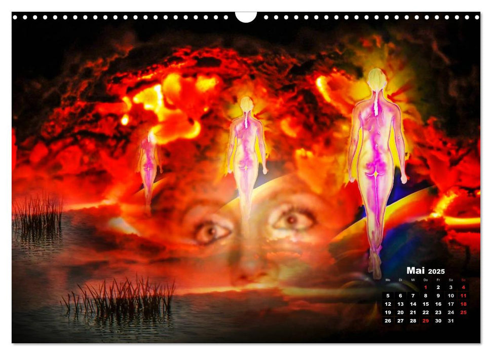 Unsere Welt voller Geheimnisse - Digitale Kunst (CALVENDO Wandkalender 2025)