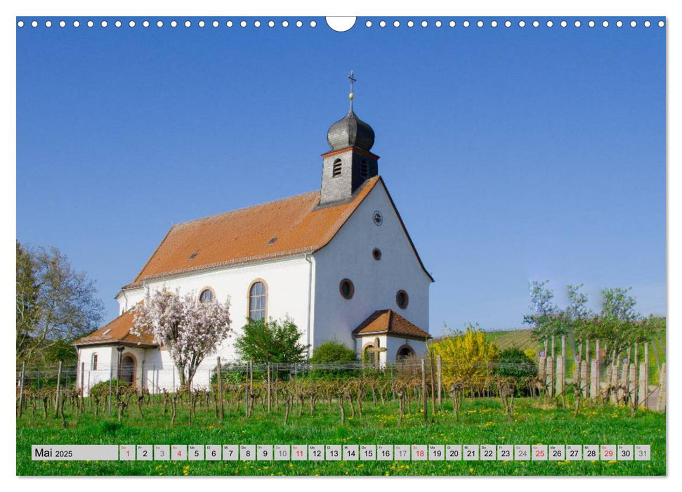 Kirchen und Kapellen (CALVENDO Wandkalender 2025)
