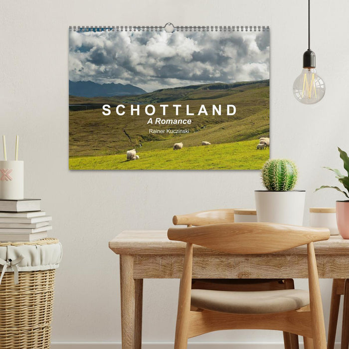 SCHOTTLAND - A ROMANCE (CALVENDO Wandkalender 2025)