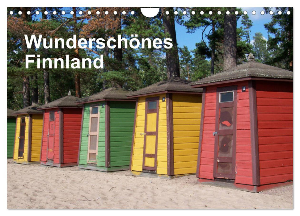 Wunderschönes Finnland (CALVENDO Wandkalender 2025)