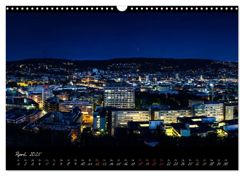 STUTTGART 2025 auf den zweiten Blick (CALVENDO Wandkalender 2025)