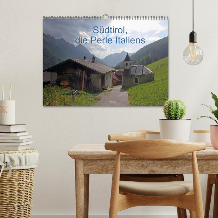 Südtirol, die Perle Italiens (CALVENDO Wandkalender 2025)