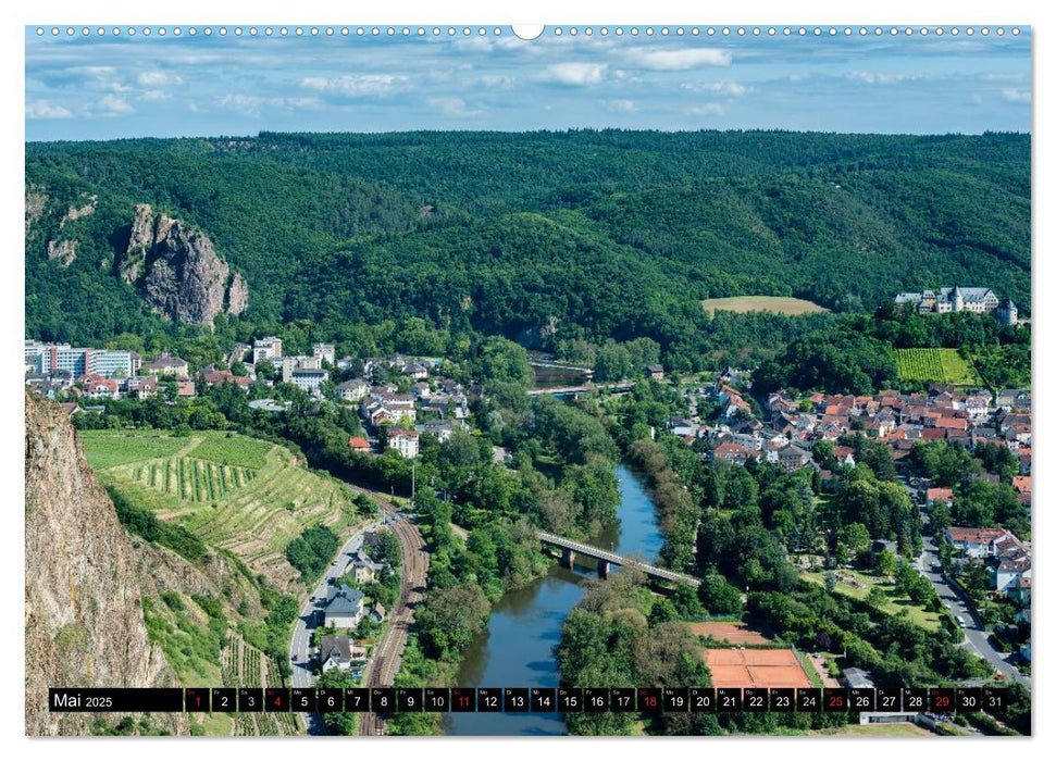 Nahe-Romantik: Bad Münster am Stein-Ebernburg (CALVENDO Wandkalender 2025)