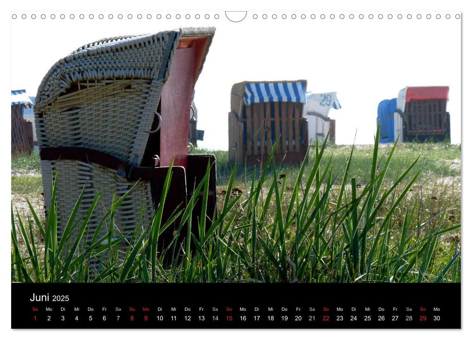 Die Ostsee - Ein Jahr am Meer (CALVENDO Wandkalender 2025)