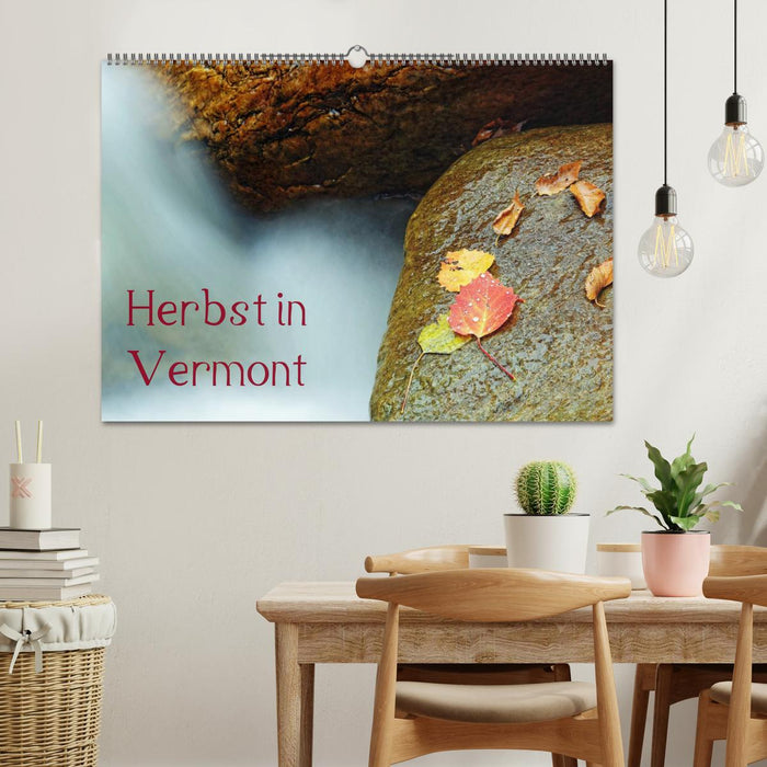 Herbst in Vermont (CALVENDO Wandkalender 2025)