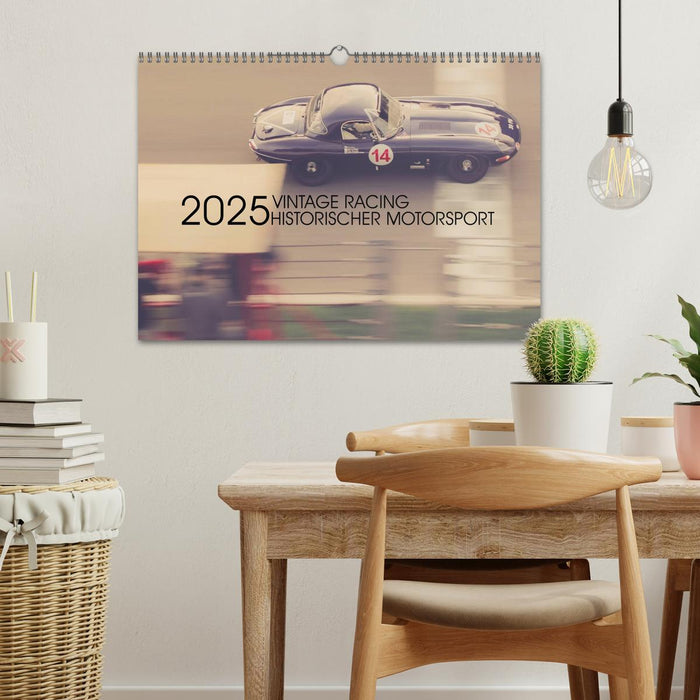 Vintage Racing, historischer Motorsport (CALVENDO Wandkalender 2025)