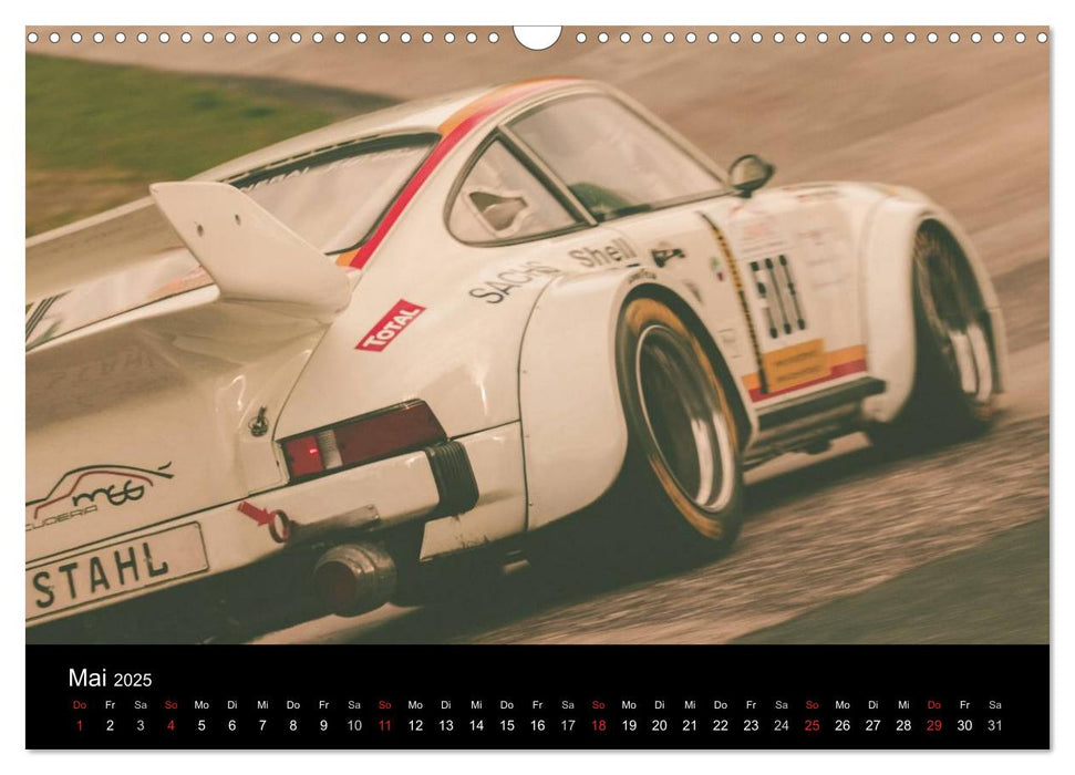 Vintage Racing, historischer Motorsport (CALVENDO Wandkalender 2025)