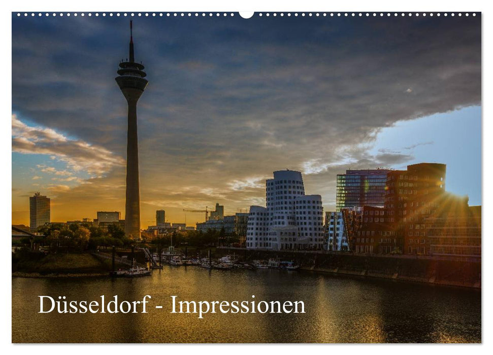 Düsseldorf - Impressionen (CALVENDO Wandkalender 2025)