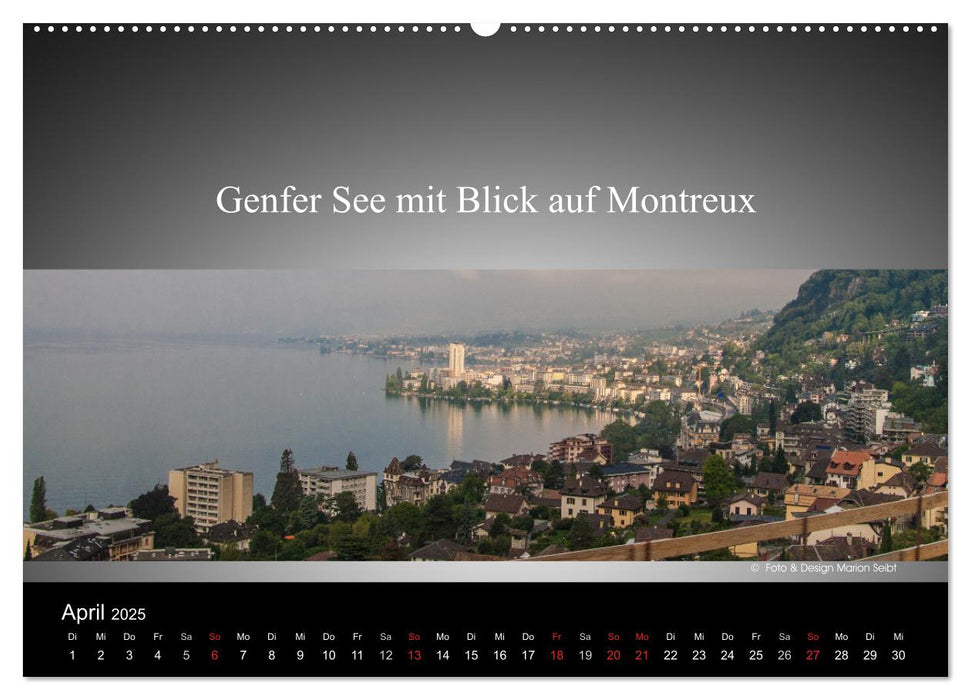 Panorama Schweiz (CALVENDO Wandkalender 2025)