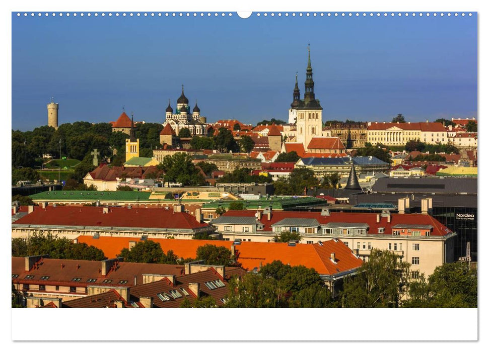 Tallinn Altstadt (CALVENDO Wandkalender 2025)