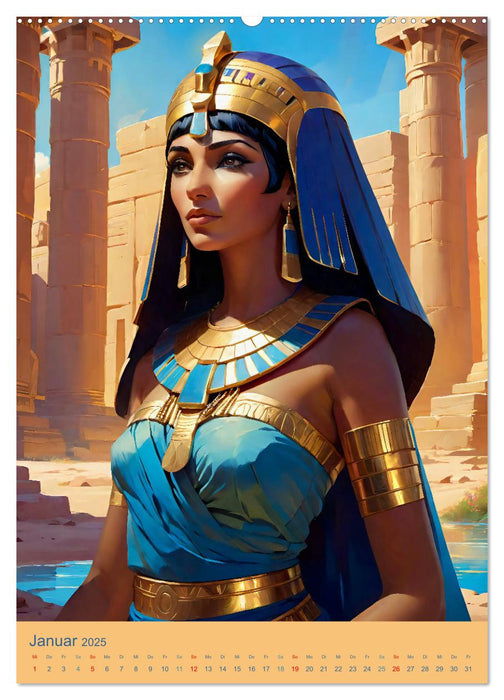 Kleopatra (CALVENDO Wandkalender 2025)