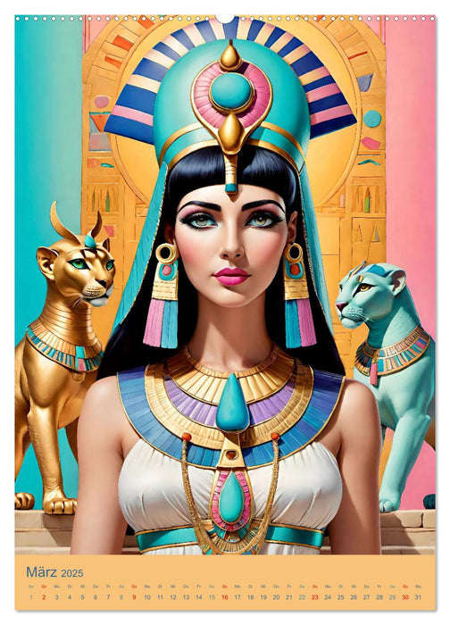 Kleopatra (CALVENDO Wandkalender 2025)
