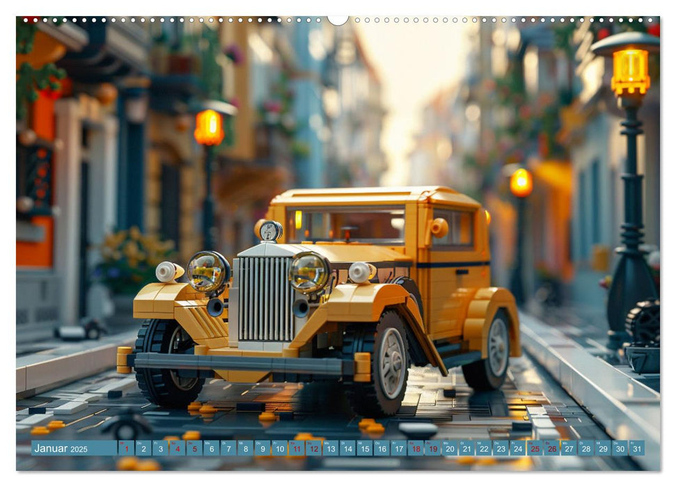 Fahrzeuge aus Fantasie (CALVENDO Wandkalender 2025)