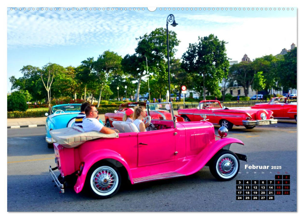 Pink Lady - Ford Modell A in Havanna (CALVENDO Wandkalender 2025)